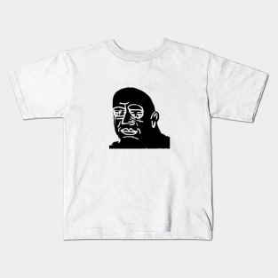 Crying Man Kids T-Shirt